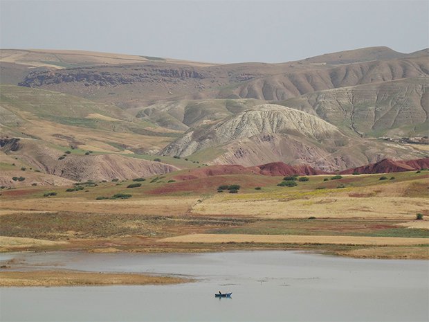 Lake near Fez - normal zoom