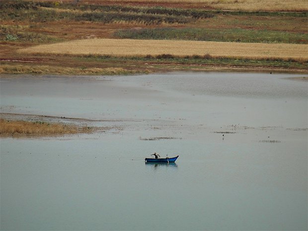 Lake near Fez - 30X zoom