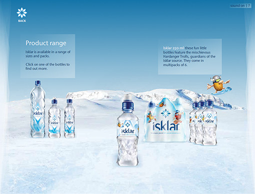 Isklar Website - The products